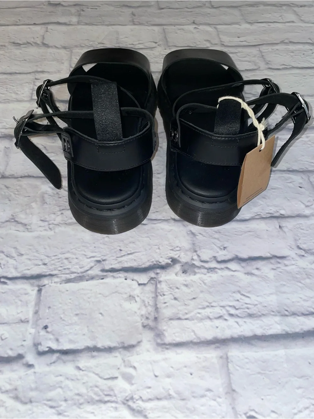 Dr. Martens Gryphon Brando Leather Gladiator Sandals. Size 12